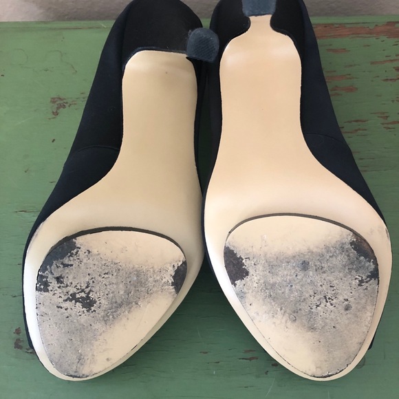 Satin Peep Toe Pumps - Picture 4 of 4